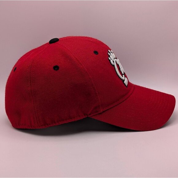 VTG Cincinnati Bearcats ZEPHYR Vintage Fitted Size 7 3/8 Cap Hat Red Wool Blend - Picture 4 of 7